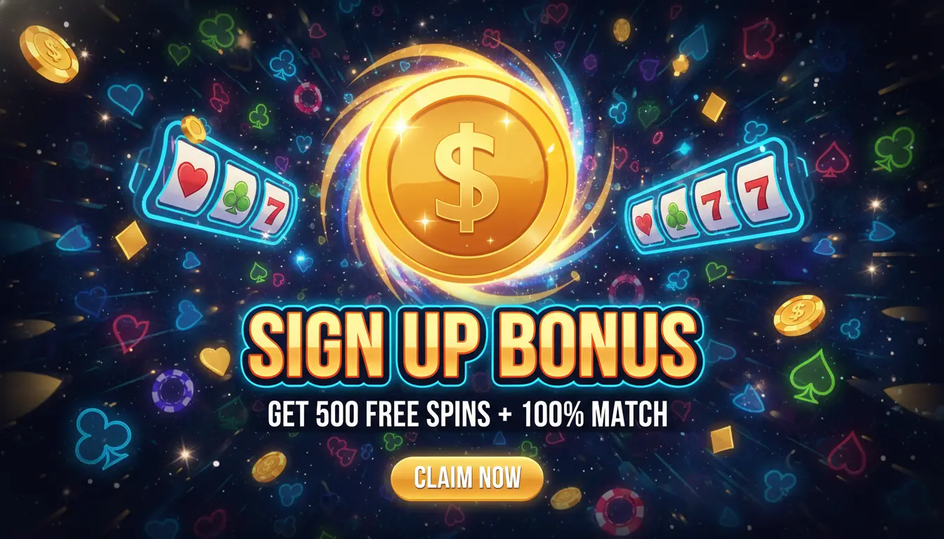 Galactic Wins sign up bonus