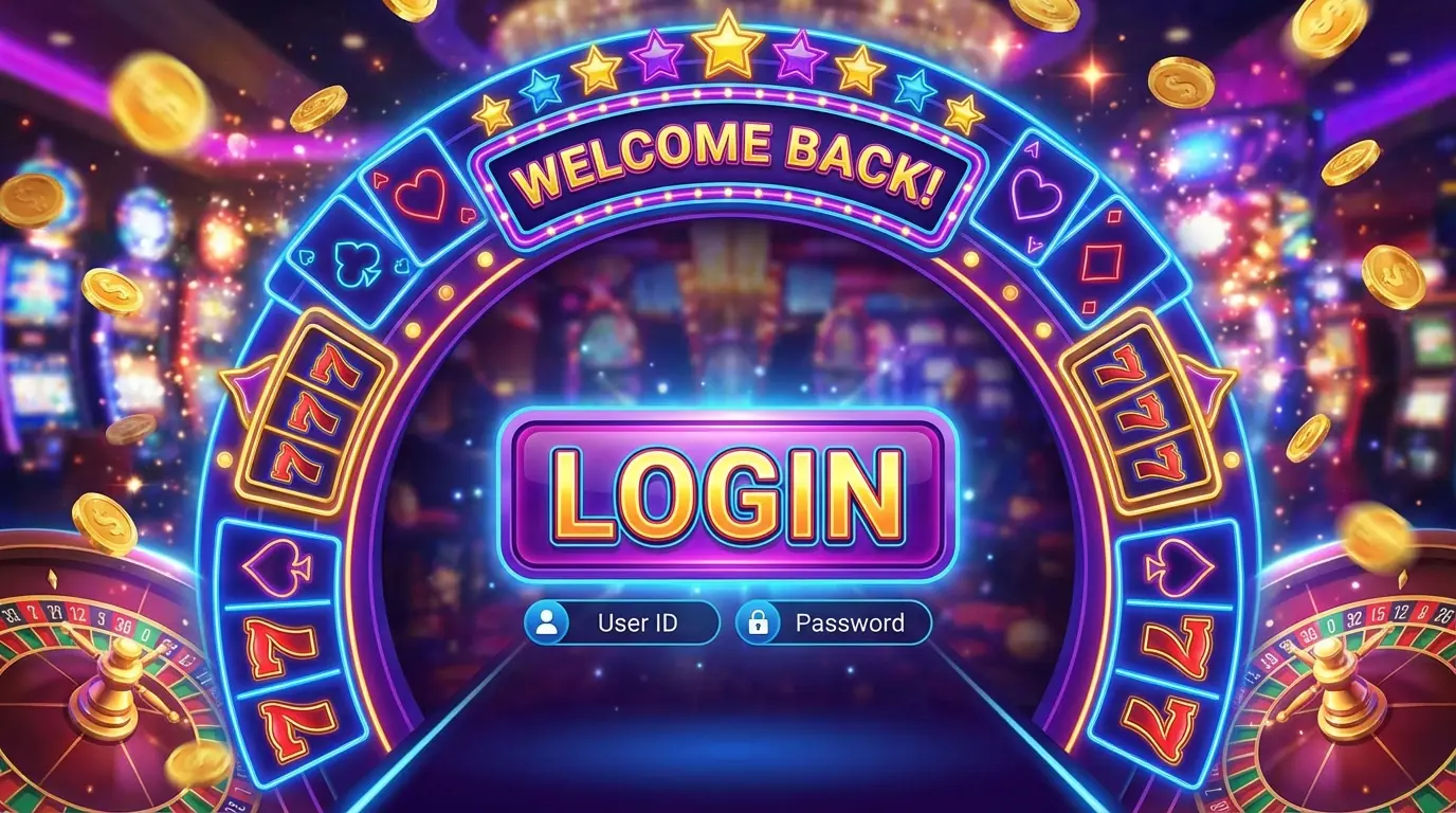 Galactic Wins casino sign in