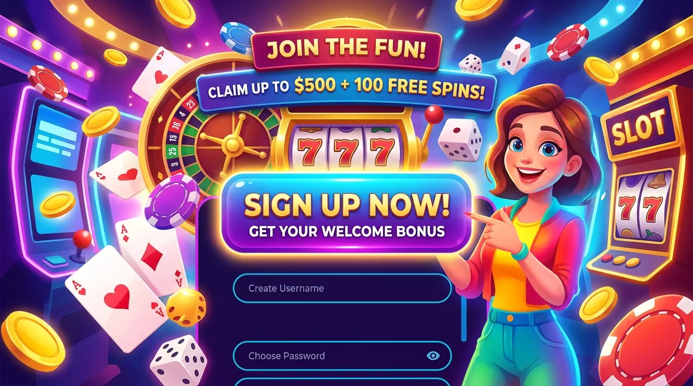 Galactic Wins sign up