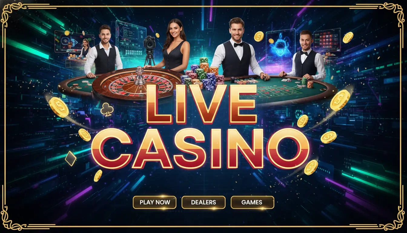 Galactic Wins live casino